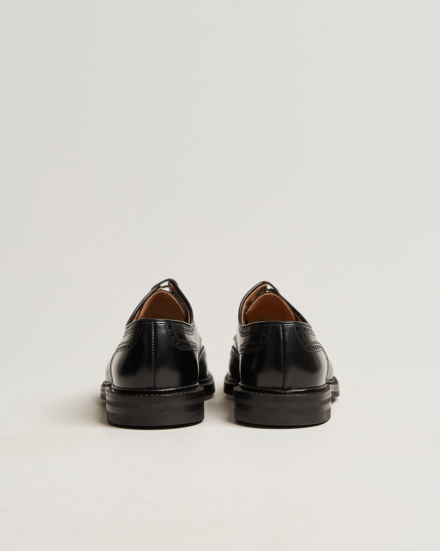 Herre | Brogues | Crockett & Jones | Pembroke Derbys Black Calf