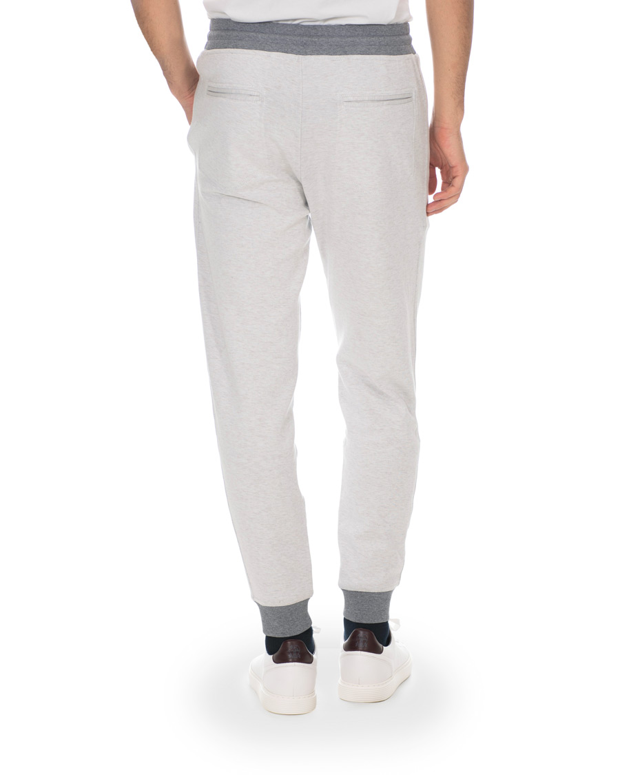 Herre | Bukser | Brunello Cucinelli | Super Light Cotton Jogging Trousers Light Beige