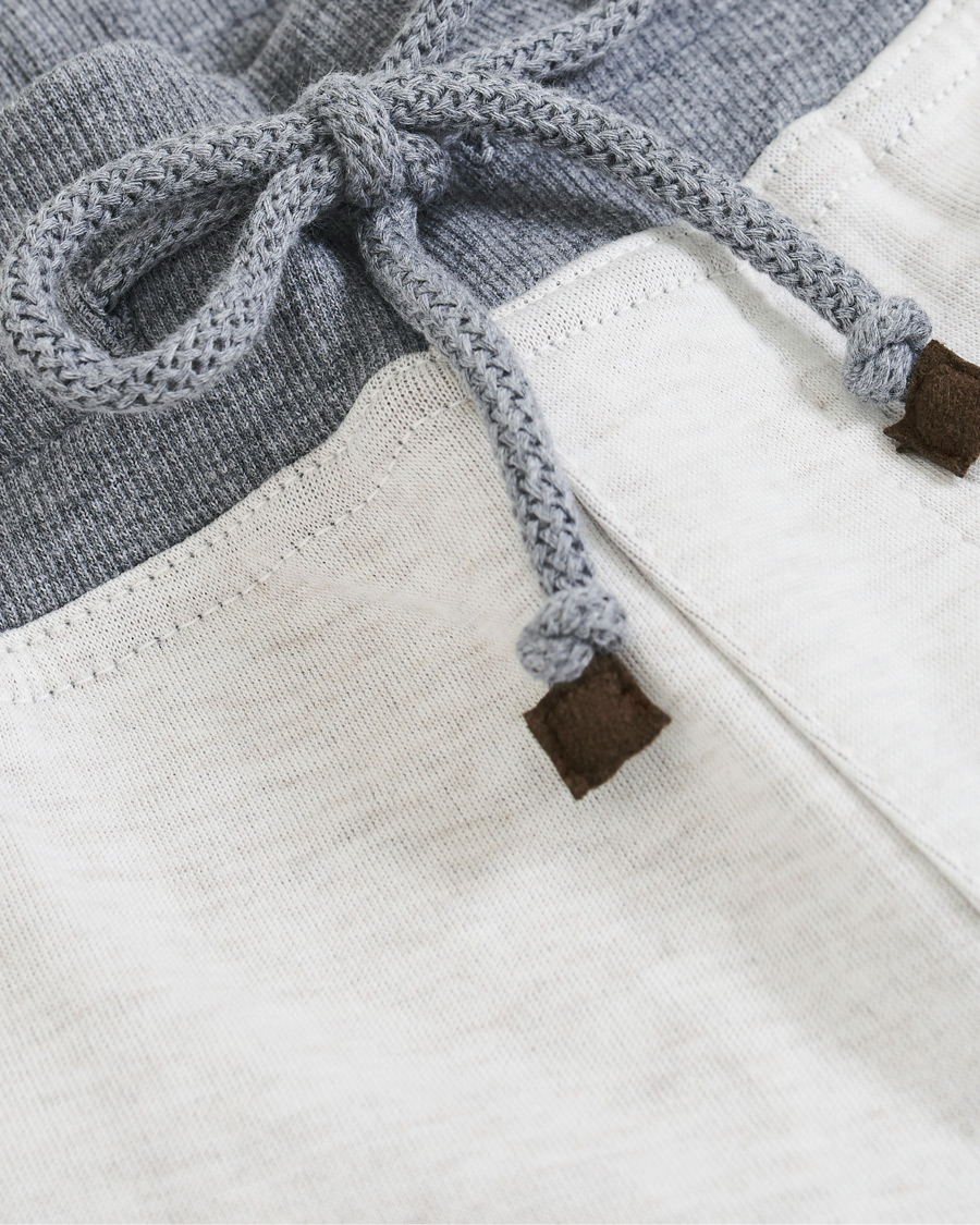 Herre | Bukser | Brunello Cucinelli | Super Light Cotton Jogging Trousers Light Beige