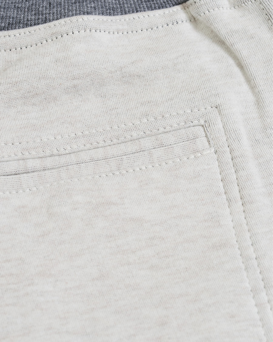 Herre | Bukser | Brunello Cucinelli | Super Light Cotton Jogging Trousers Light Beige