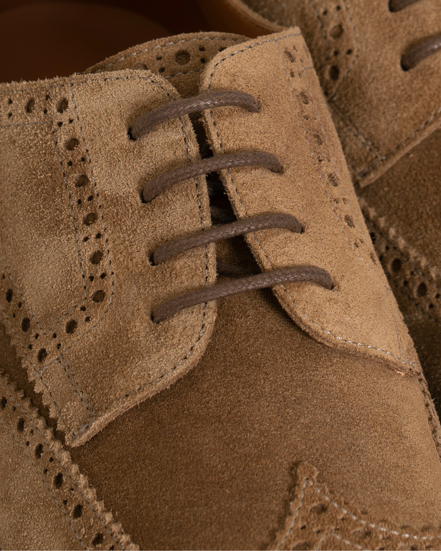 Herre | Brunello Cucinelli Wingtip Brogues Brown Suede | Brunello Cucinelli | Wingtip Brogues Brown Suede