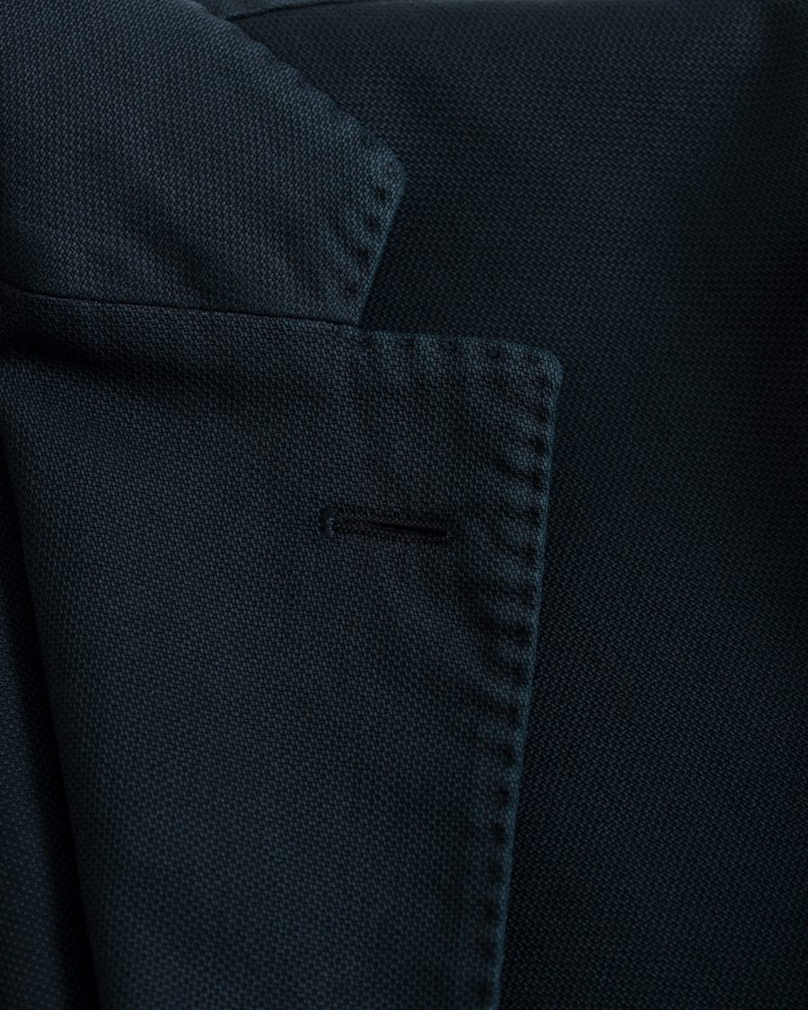 Herre | Dressjakker | Boglioli | K Jacket Structured Cotton Blazer Dark Blue