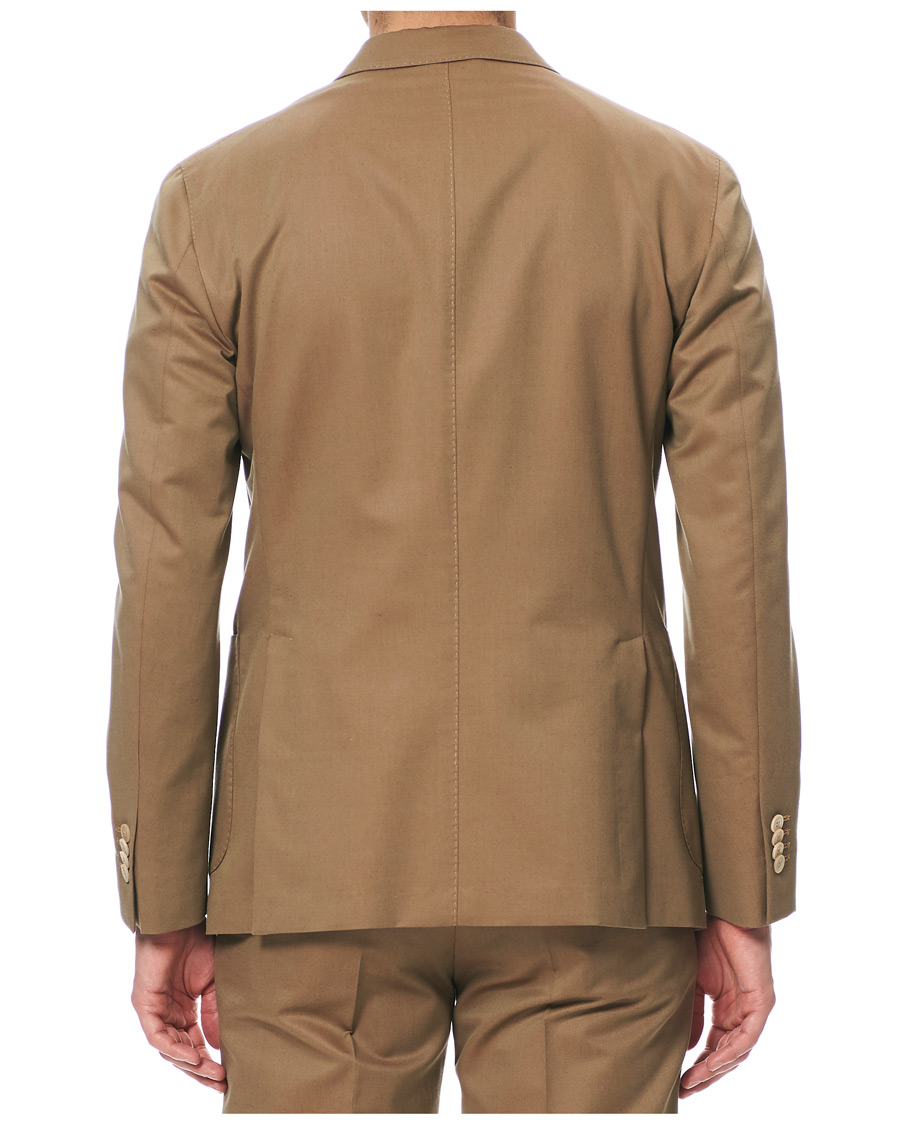 Herre | Dresser | Boglioli | K Jacket Patch Pocket Wool Blend Suit Tobacco