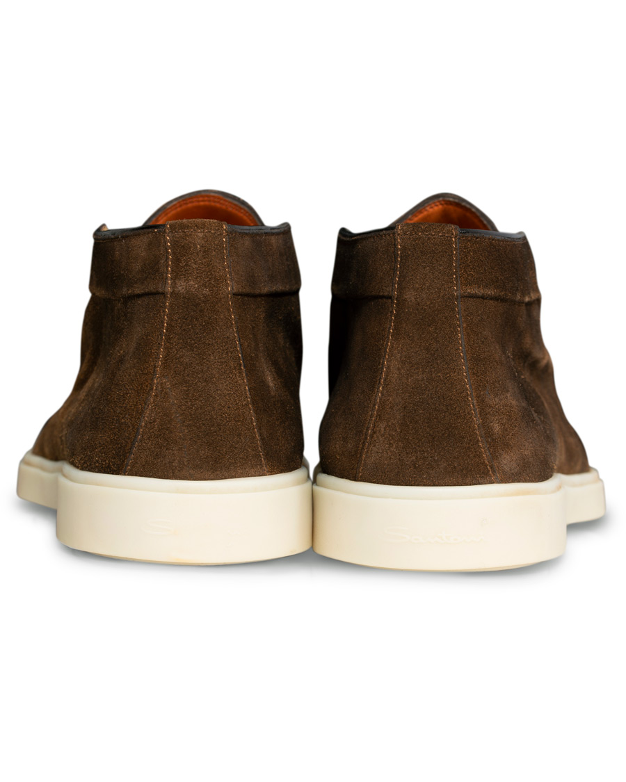 Herre | Santoni Yalta Summer Loafer Brown Suede | Santoni | Yalta Summer Loafer Brown Suede