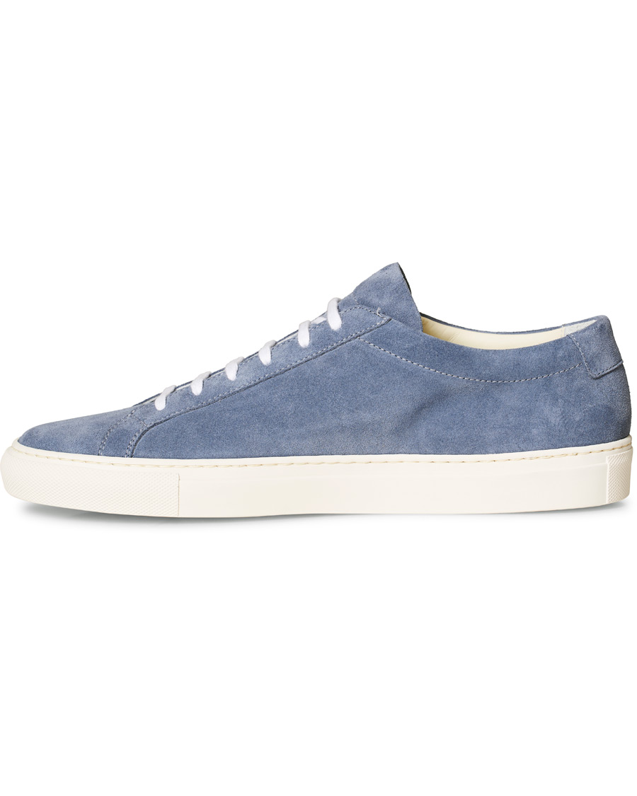 Herre | Common Projects Original Achilles Sneakers Blue Suede | Common Projects | Original Achilles Sneakers Blue Suede
