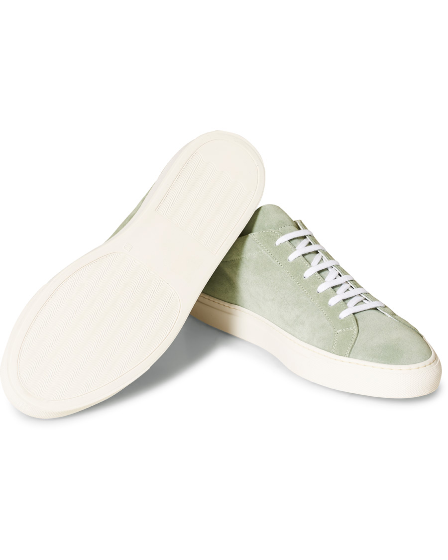Herre | Common Projects Original Achilles Sneakers Green Suede | Common Projects | Original Achilles Sneakers Green Suede