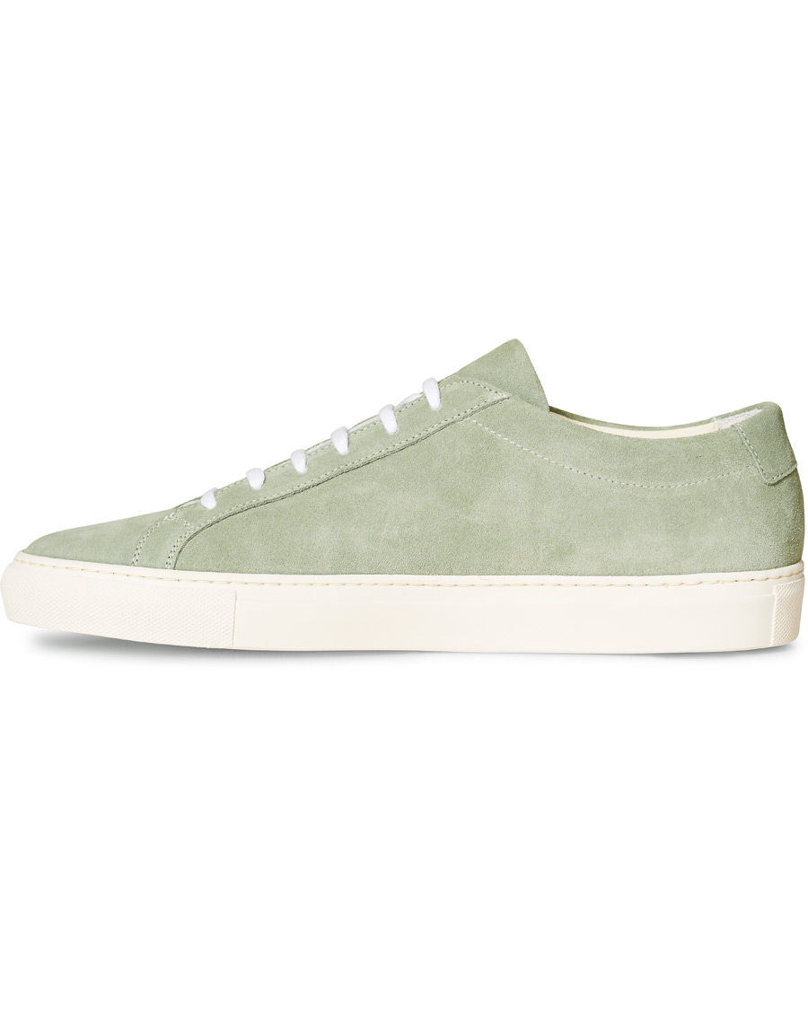 Herre | Common Projects Original Achilles Sneakers Green Suede | Common Projects | Original Achilles Sneakers Green Suede