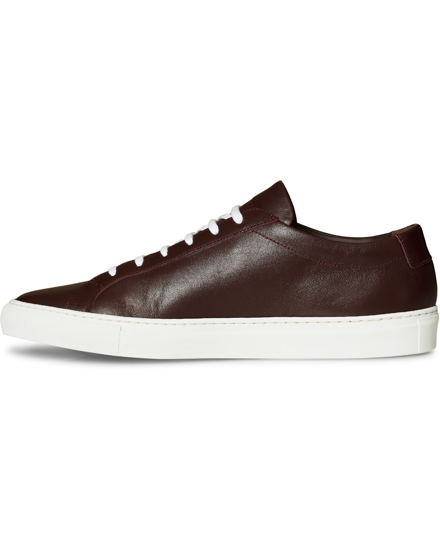 Herre | Common Projects Original Achilles Sneakers Bordeaux Calf | Common Projects | Original Achilles Sneakers Bordeaux Calf