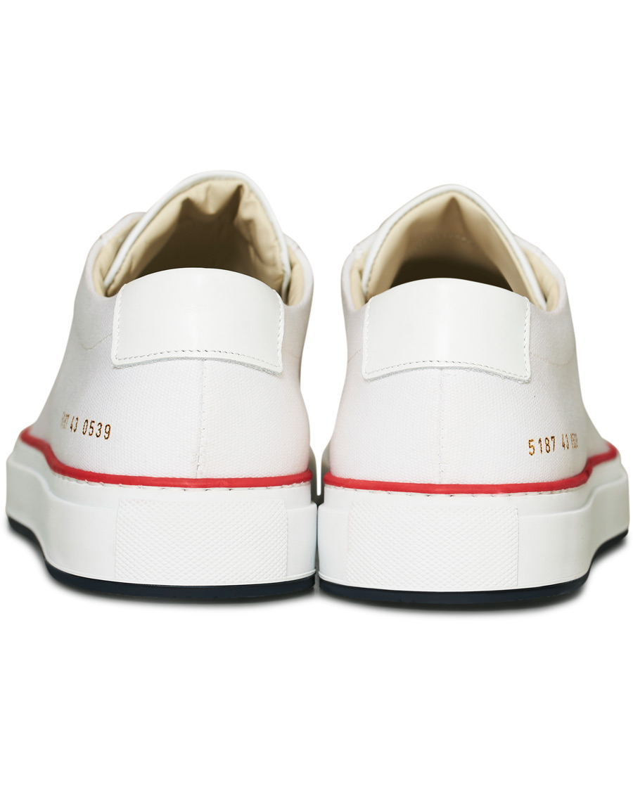 Herre | Common Projects Achilles Sneakers White Canvas | Common Projects | Achilles Sneakers White Canvas