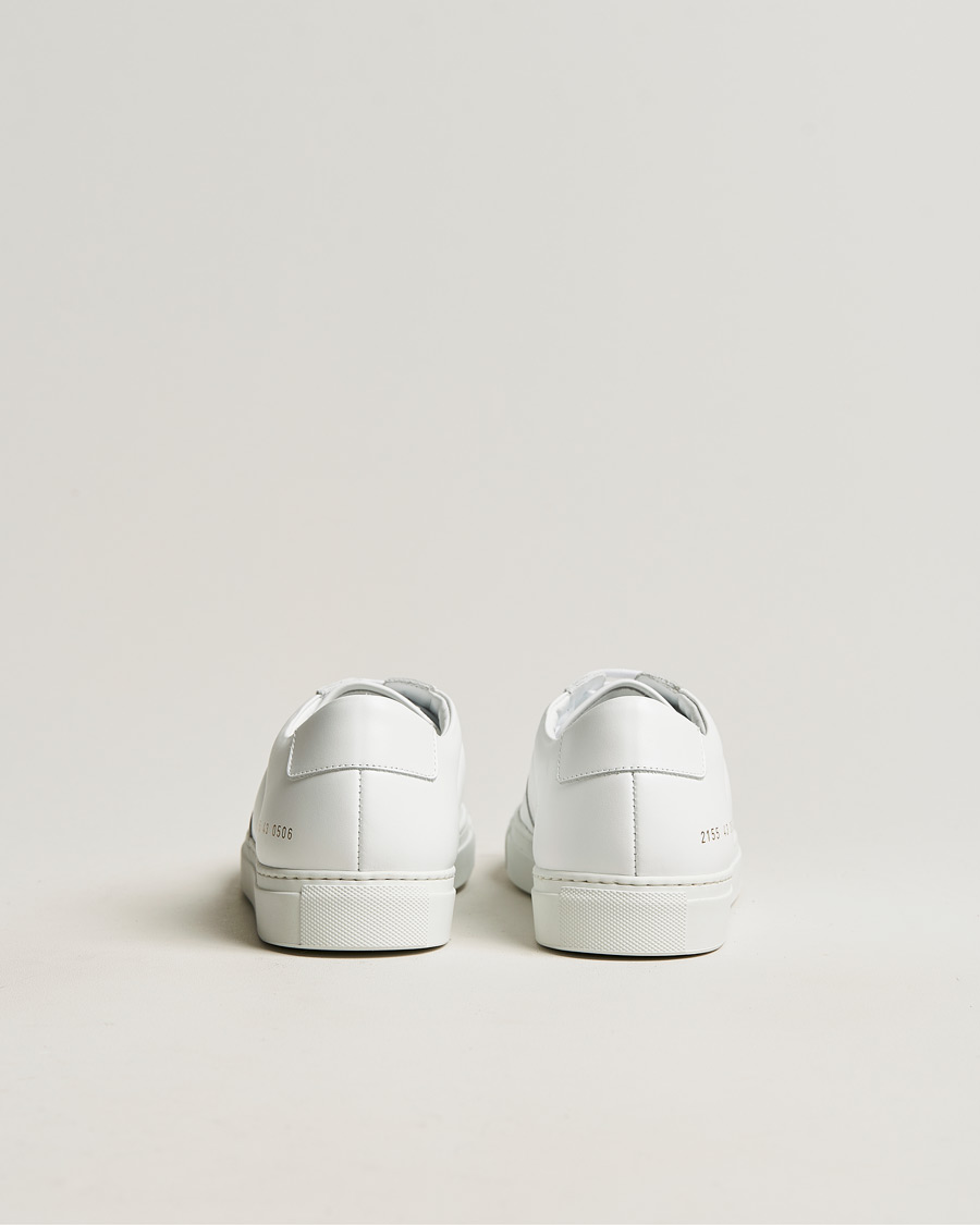 Herre | Sneakers | Common Projects | B Ball Leather Sneaker White
