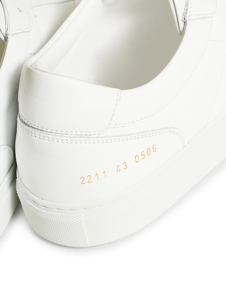 Herre | Common Projects Resort Classic Sneaker White Calf | Common Projects | Resort Classic Sneaker White Calf