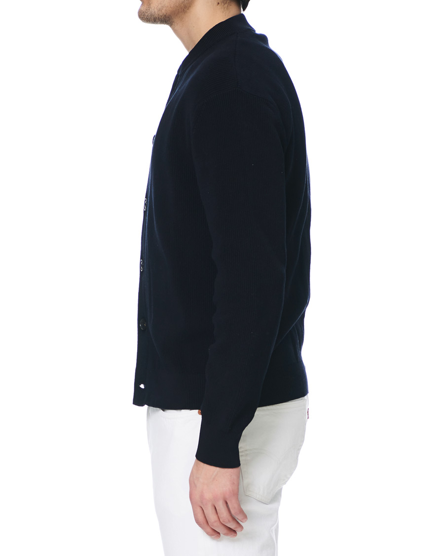 Herre | Gensere | Andersen-Andersen | Organic Cotton Skipper Jacket Navy Blue