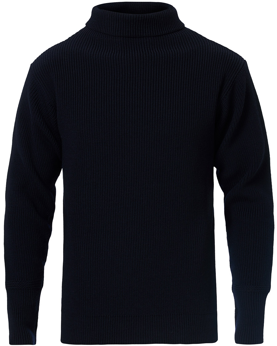 Herre | Gensere | Andersen-Andersen | Sailor Turtleneck Navy Blue