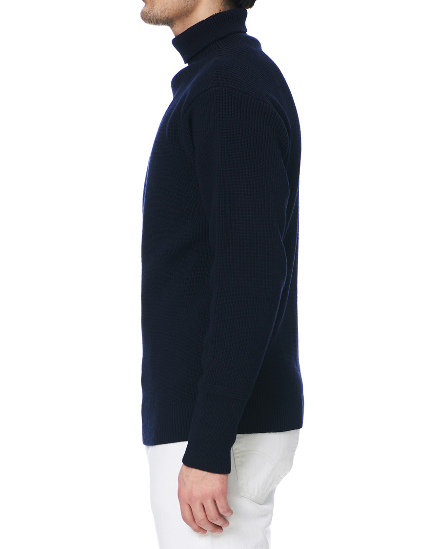 Herre | Gensere | Andersen-Andersen | Sailor Turtleneck Navy Blue