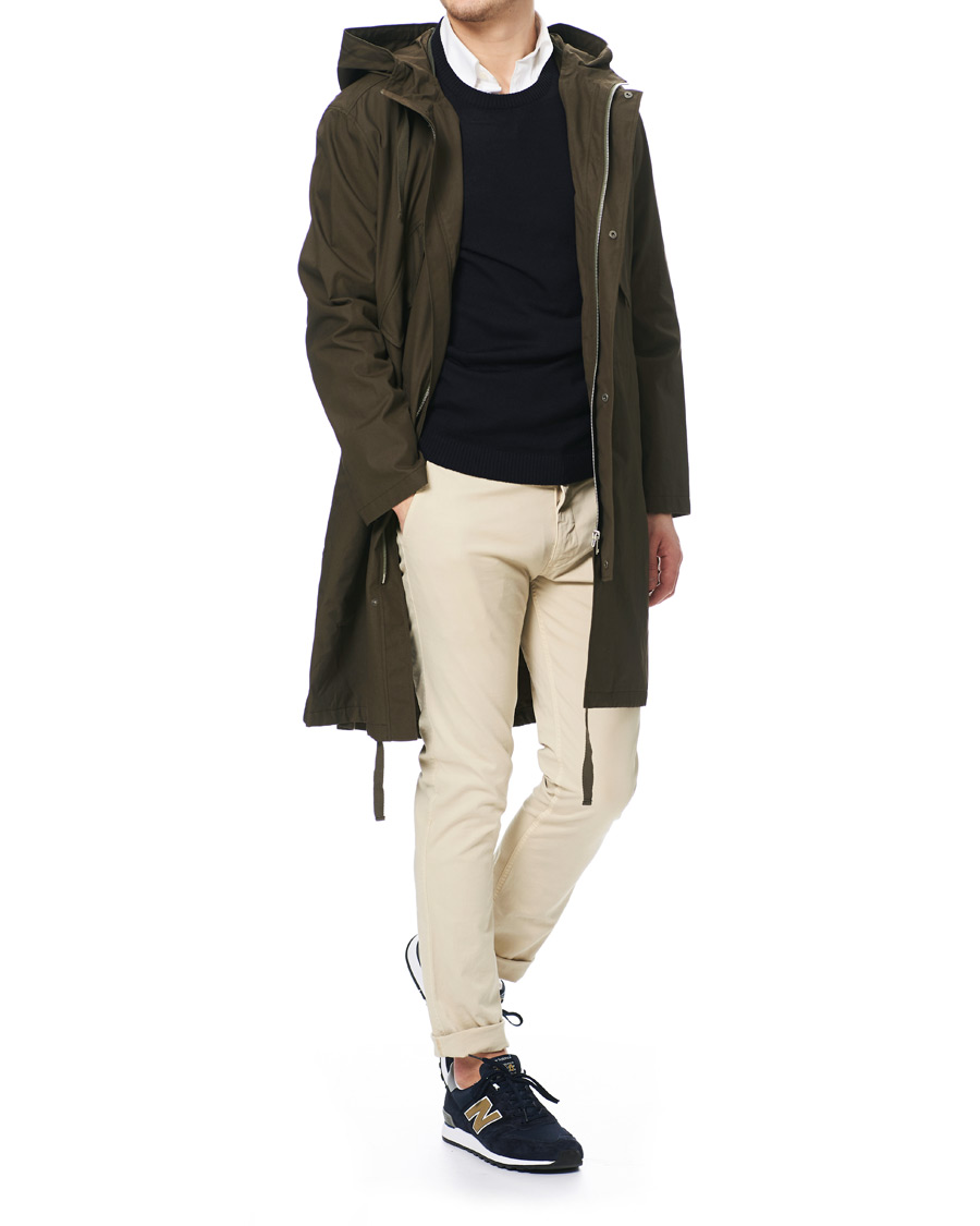 Herre | Jakker | A.P.C. | A.P.C Benett Fishtail Parka Kaki Militaire