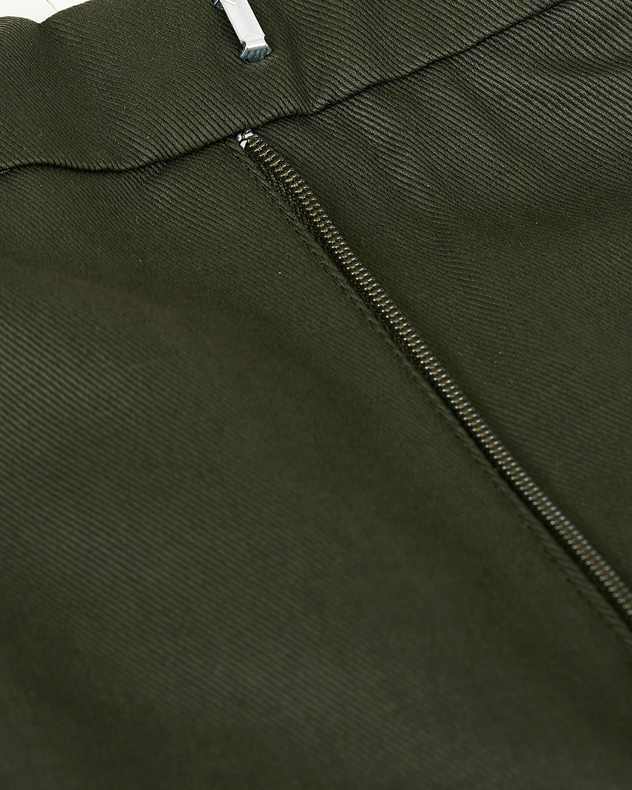 Herre | Bukser | A.P.C. | Rapha Cotton/Linen Gabardine Trousers Kaki Militaire