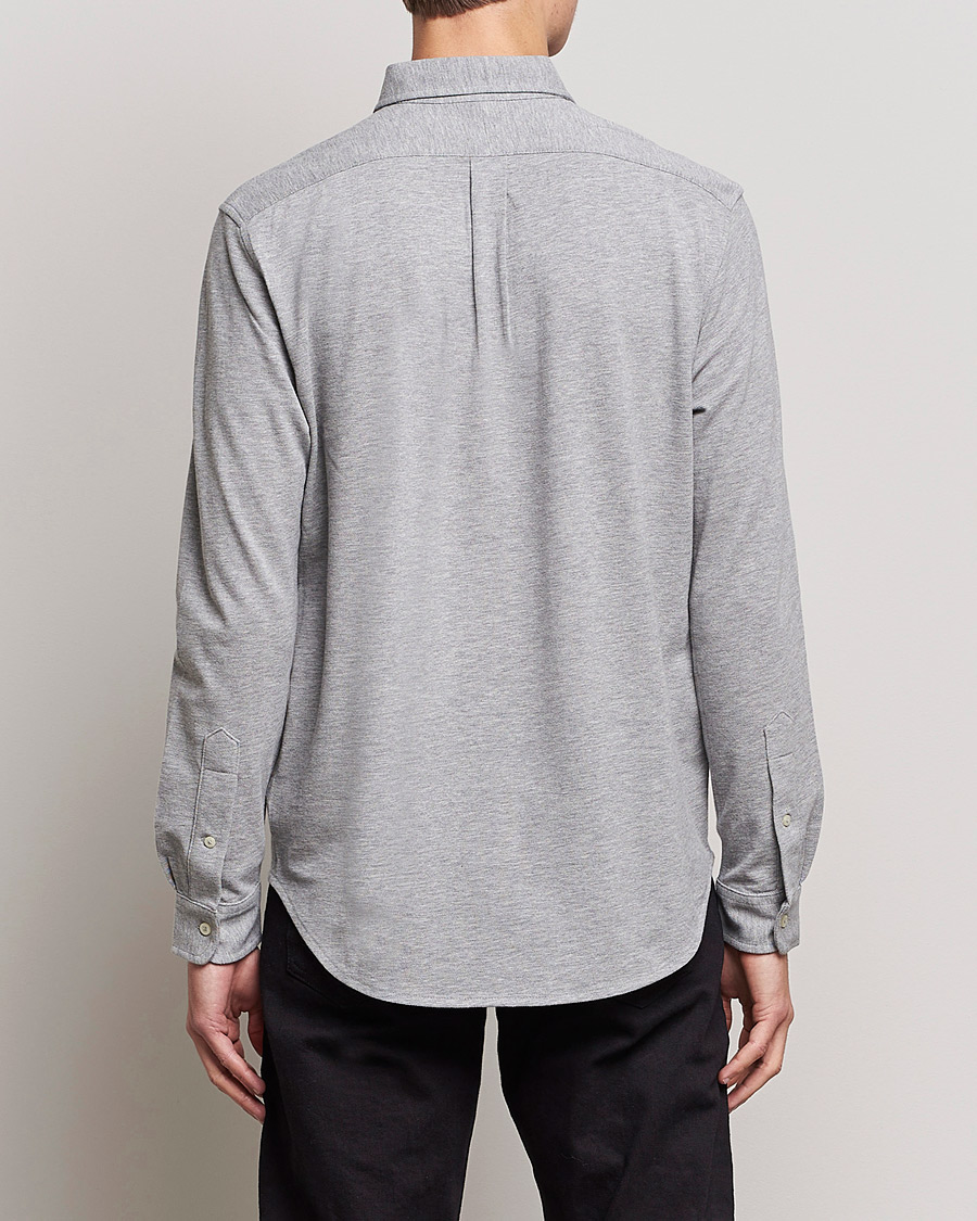 Herre | Skjorter | Polo Ralph Lauren | Slim Fit Featherweight Mesh Shirt Andover Heather