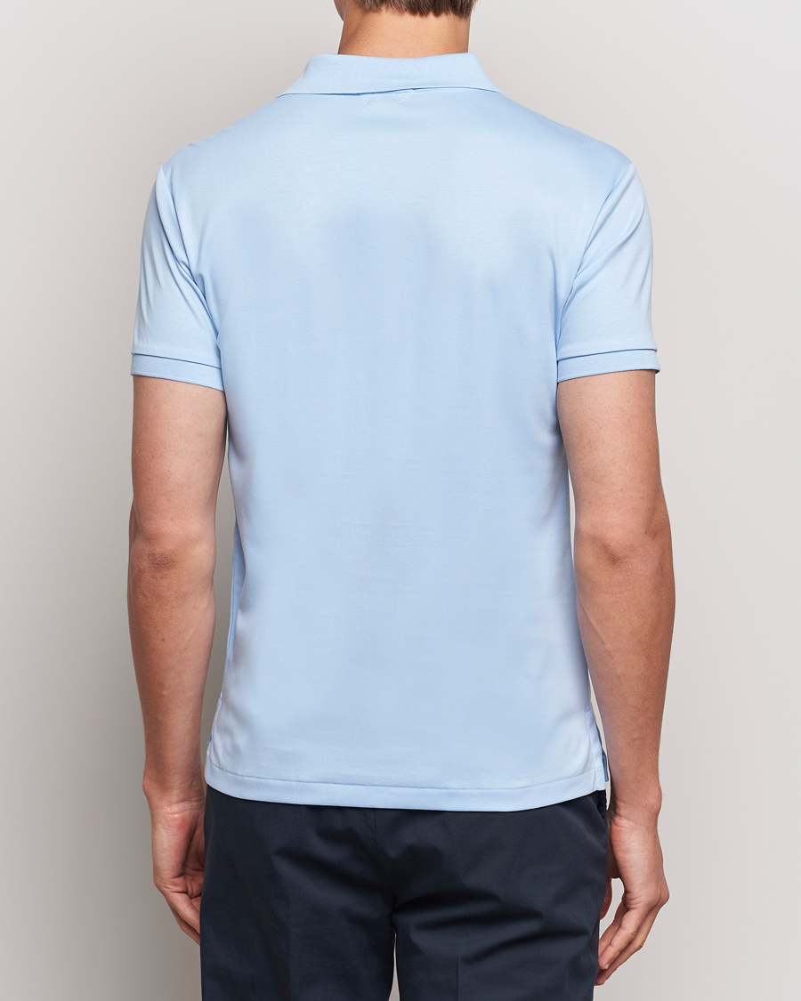 Herre | Pikéer | Polo Ralph Lauren | Slim Fit Pima Cotton Polo Office Blue