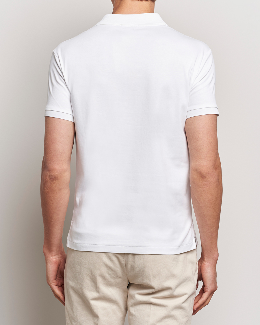 Herre | Pikéer | Polo Ralph Lauren | Slim Fit Pima Cotton Polo White
