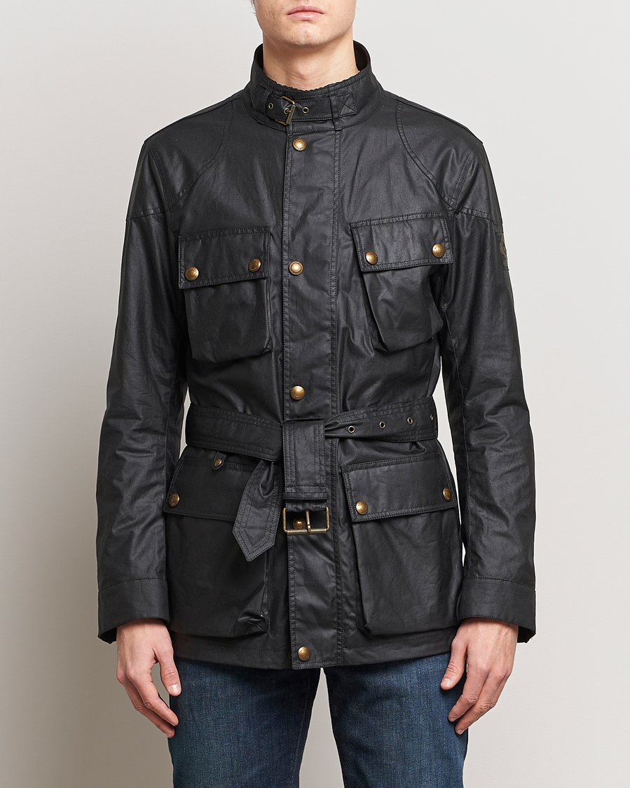 Herre | Belstaff | Belstaff | Trialmaster Waxed Jacket Black