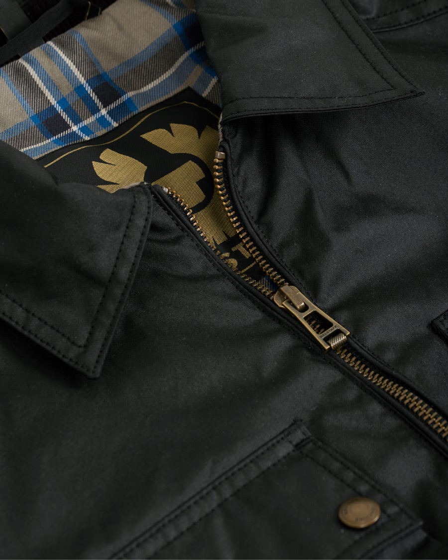 Herre | Jakker | Belstaff | Dunstall Waxed Jacket Black