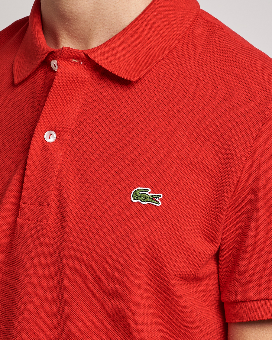 Herre | Pikéer | Lacoste | Slim Fit Polo Piké Red