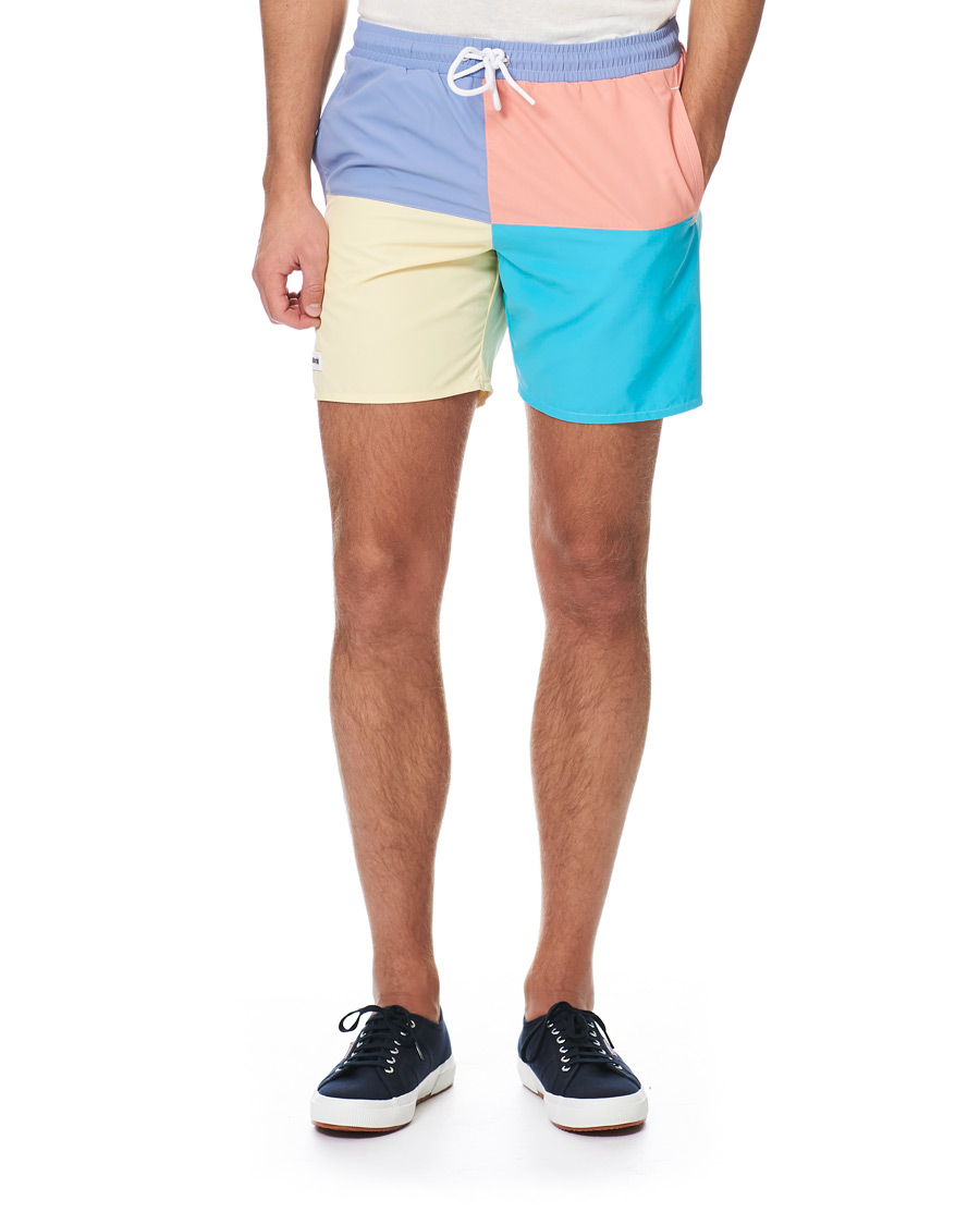Herre | Badeshorts | Lacoste | Block Bathingtrunks Clusi/Elfe/Cicer