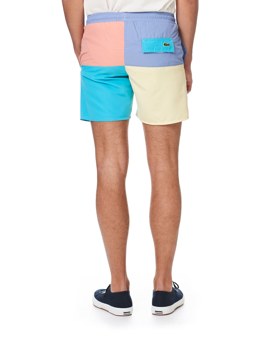 Herre | Badeshorts | Lacoste | Block Bathingtrunks Clusi/Elfe/Cicer