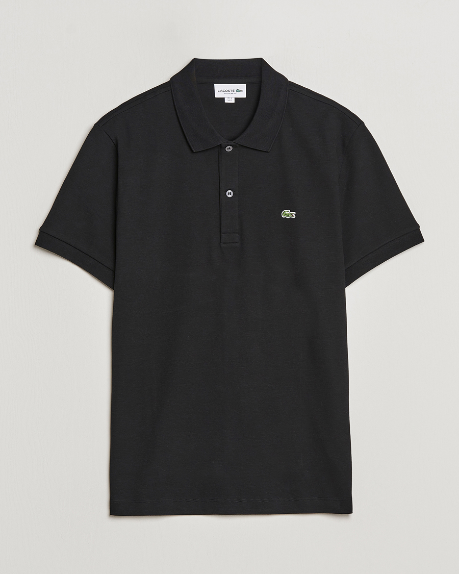 Herre | Pikéer | Lacoste | Pima Interlock Piké Black