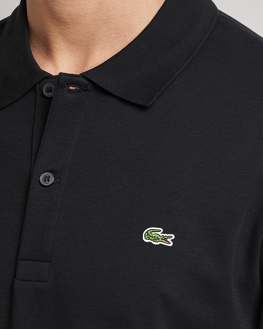 Herre | Pikéer | Lacoste | Pima Interlock Piké Black
