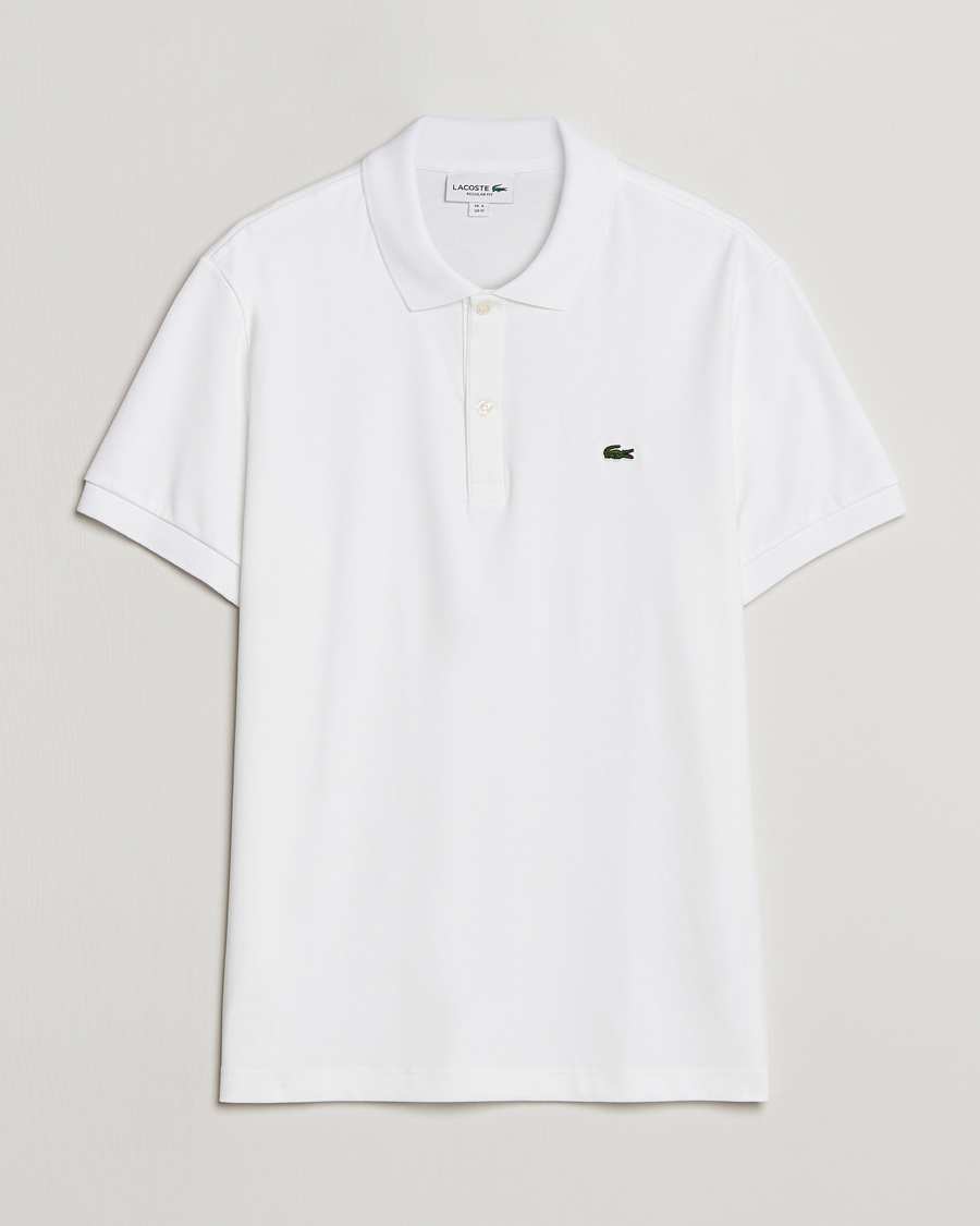 Herre | Pikéer | Lacoste | Pima Interlock Piké White