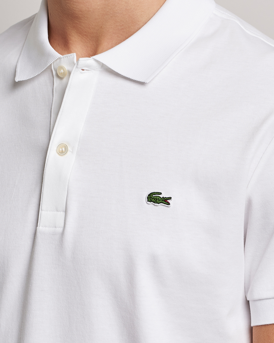 Herre | Pikéer | Lacoste | Pima Interlock Piké White
