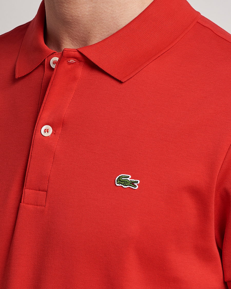 Herre | Pikéer | Lacoste | Pima Interlock Piké Red
