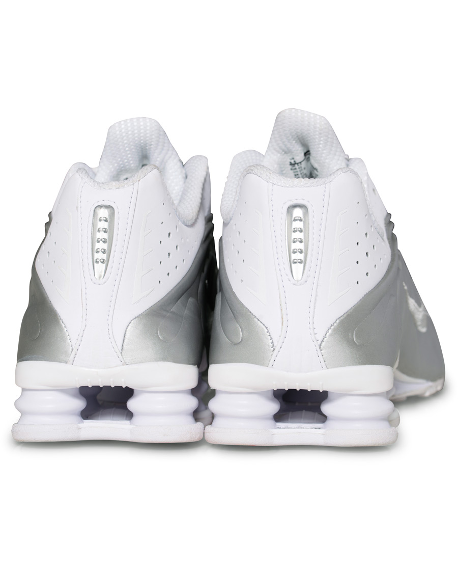 Herre | Nike Shox R4 Sneaker White | Nike | Shox R4 Sneaker White