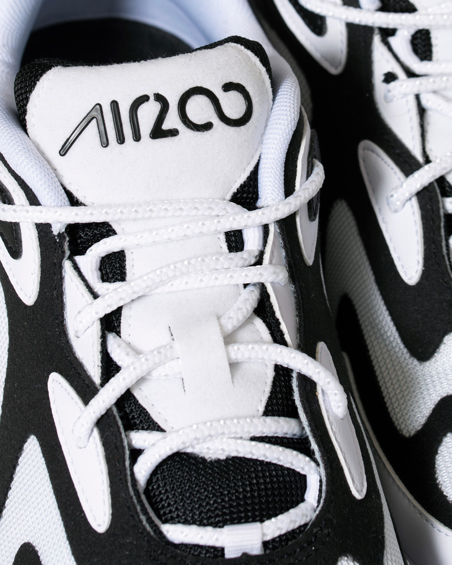 Herre | Nike Air Max 200 Sneaker White/Black | Nike | Air Max 200 Sneaker White/Black