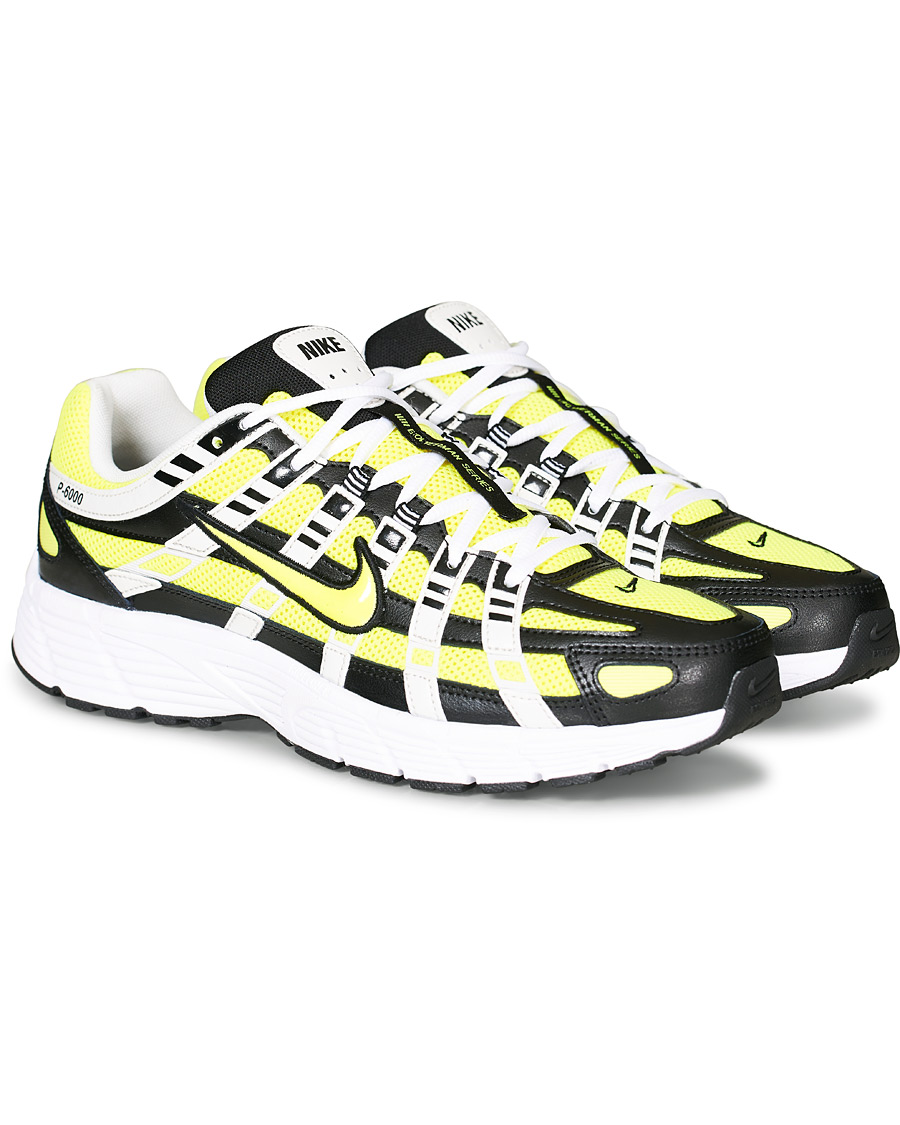 Herre | Nike P-6000 Sneaker Black/Lemon | Nike | P-6000 Sneaker Black/Lemon