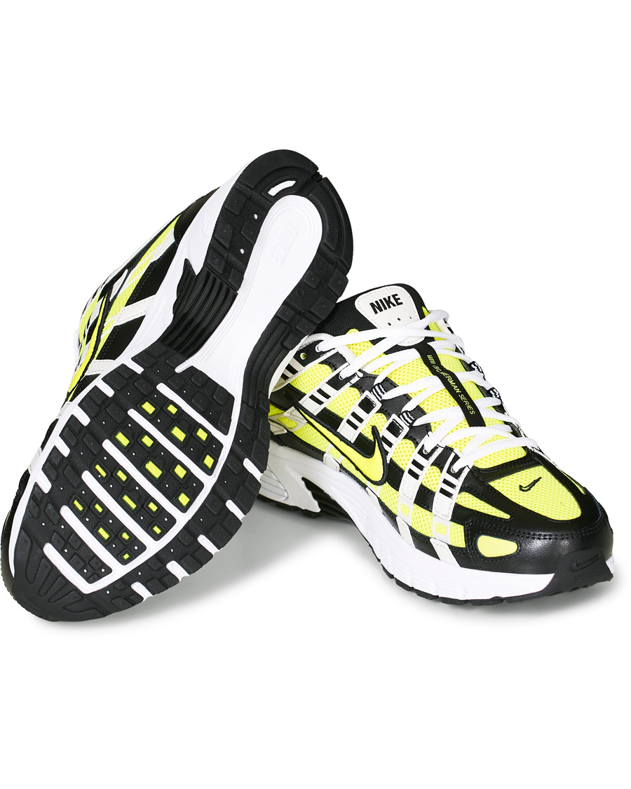 Herre | Nike P-6000 Sneaker Black/Lemon | Nike | P-6000 Sneaker Black/Lemon