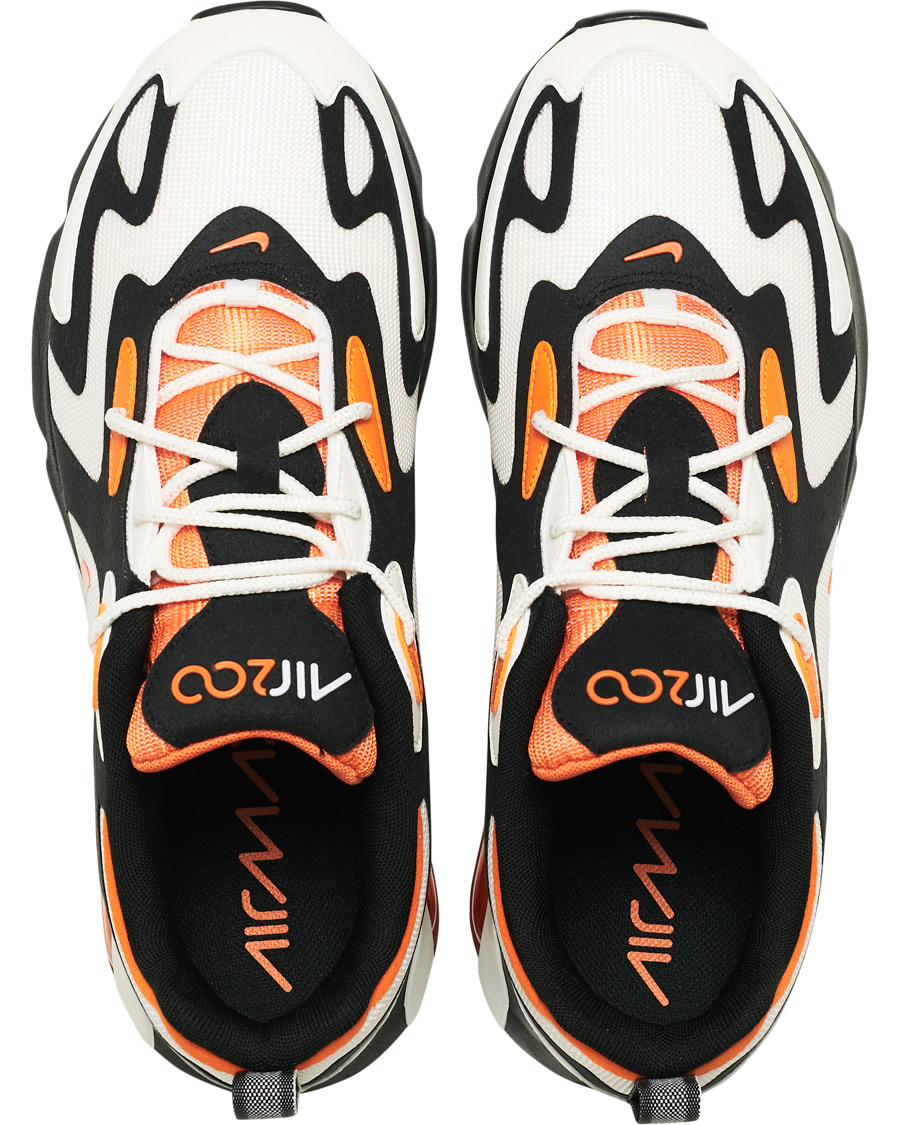 Herre | Nike Air Max 200 Sneaker Black/Magma Orange | Nike | Air Max 200 Sneaker Black/Magma Orange