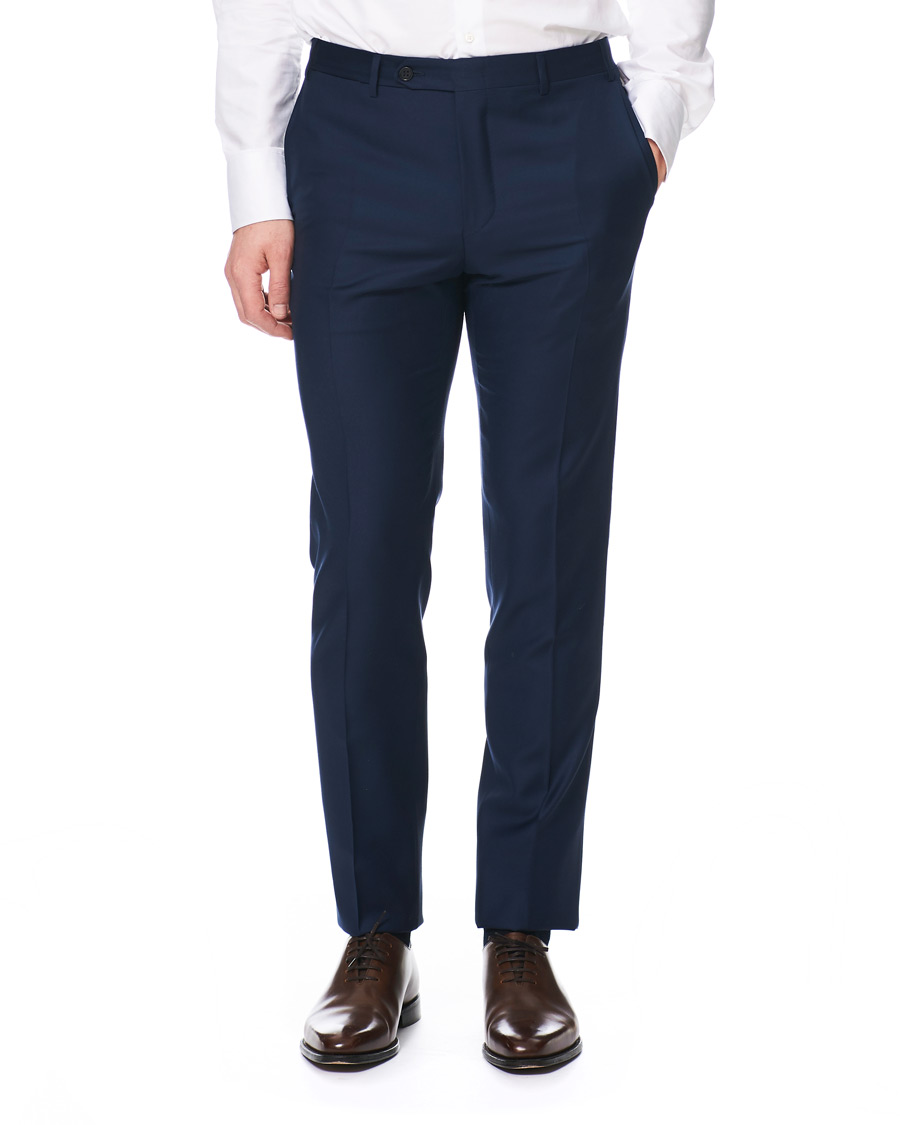 Herre | Dresser | Canali | Capri Wool Suit Navy
