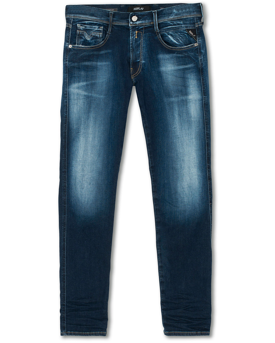 Herre | Jeans | Replay | Anbass Hyperflex Bio Jeans Medium Blue
