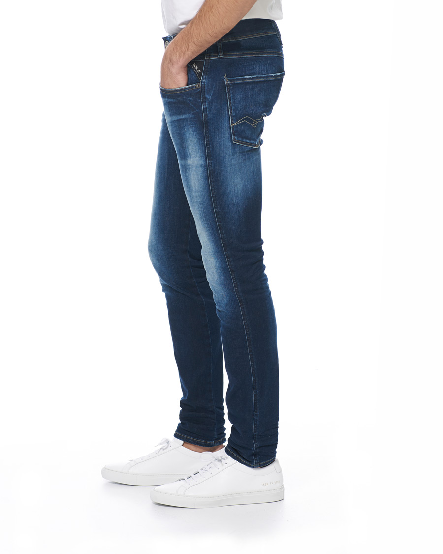 Herre | Jeans | Replay | Anbass Hyperflex Bio Jeans Medium Blue