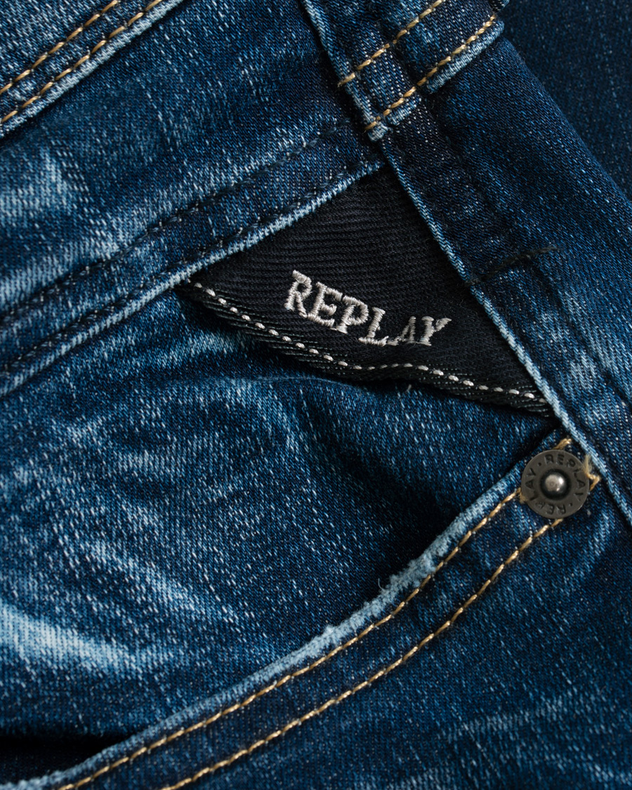 Herre | Jeans | Replay | Anbass Hyperflex Bio Jeans Medium Blue