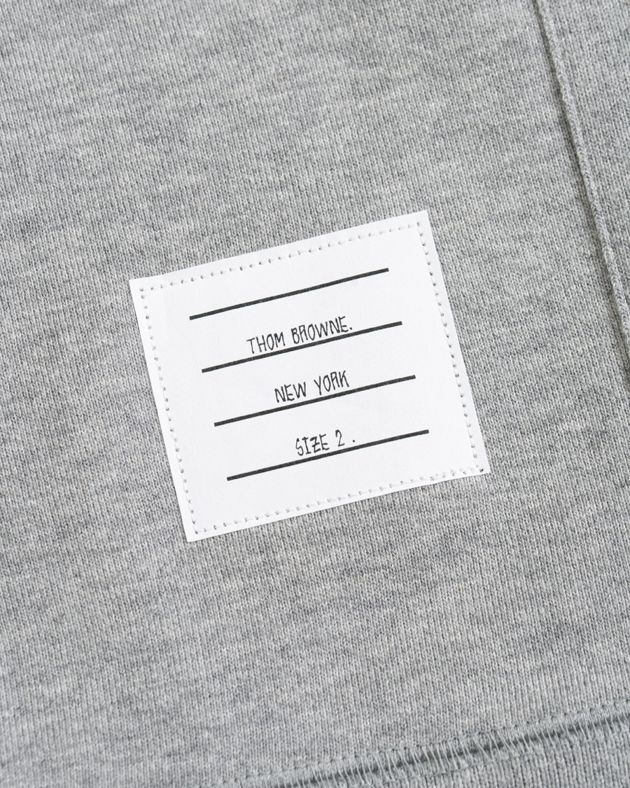 Herre | Gensere | Thom Browne | 4 Bar Loopback Sweatshirt Light Grey