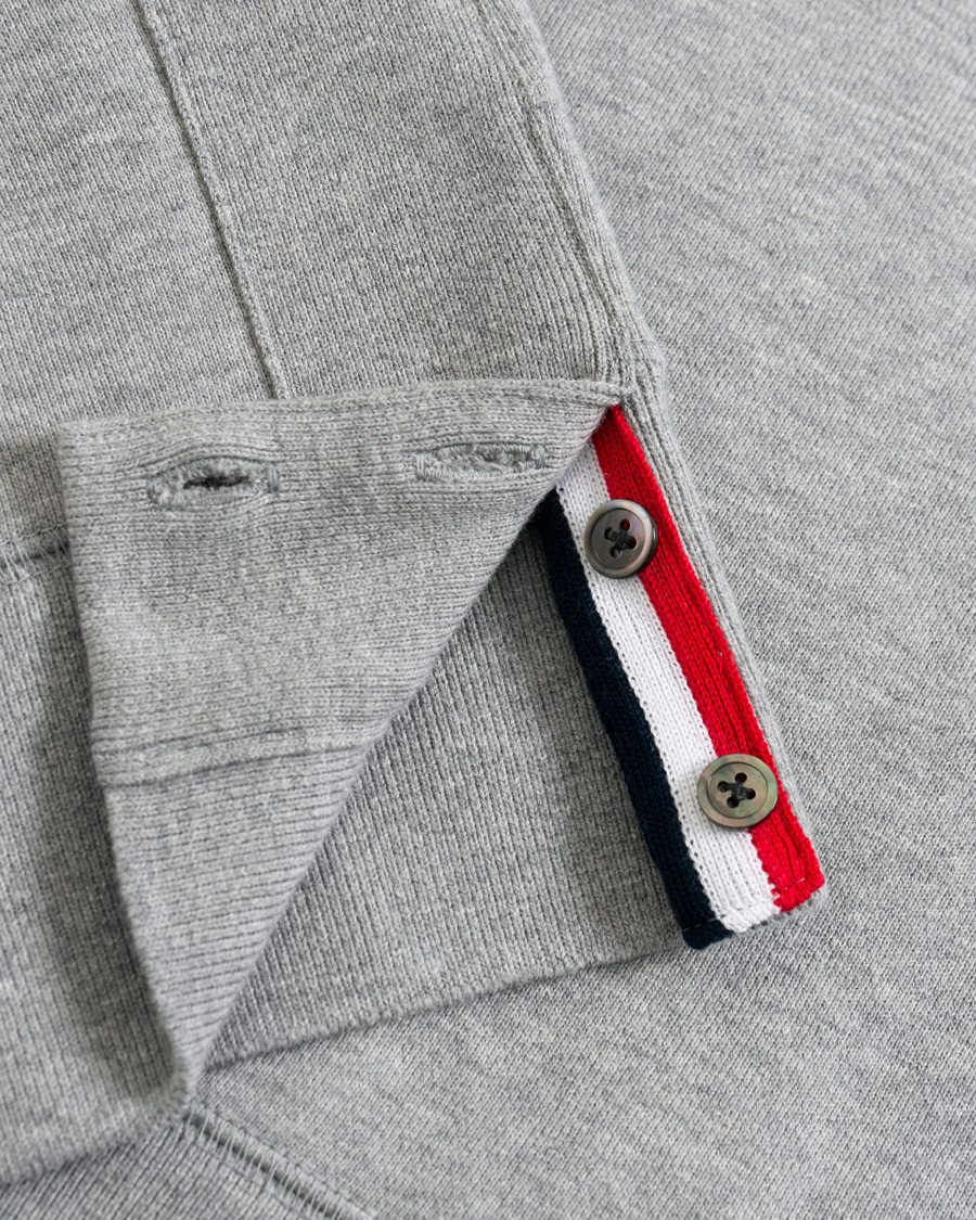 Herre | Gensere | Thom Browne | 4 Bar Loopback Sweatshirt Light Grey