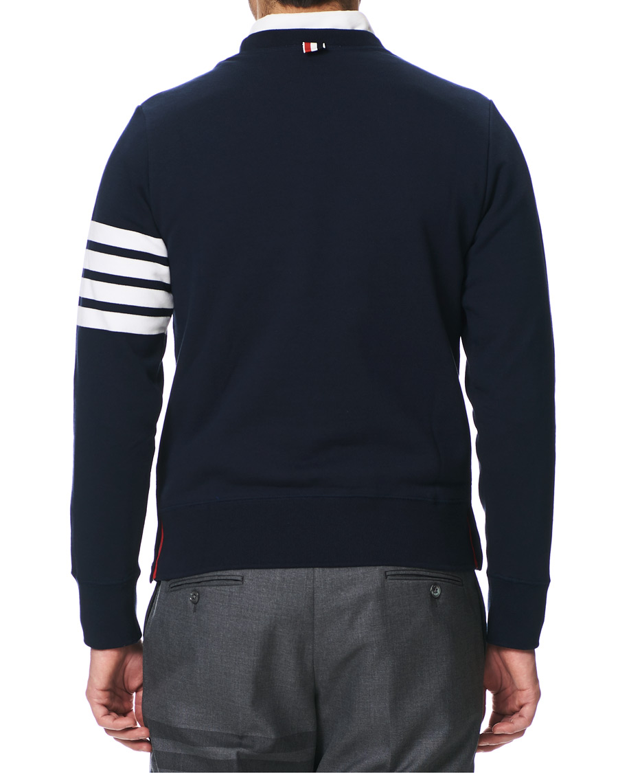 Herre | Gensere | Thom Browne | 4 Bar Classic Sweatshirt Navy
