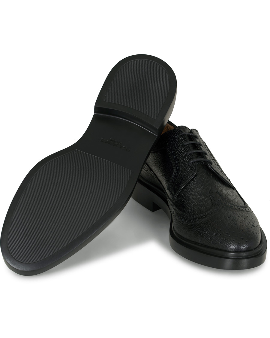 Herre | Thom Browne Lightweight Longwing Brogues Black | Thom Browne | Lightweight Longwing Brogues Black
