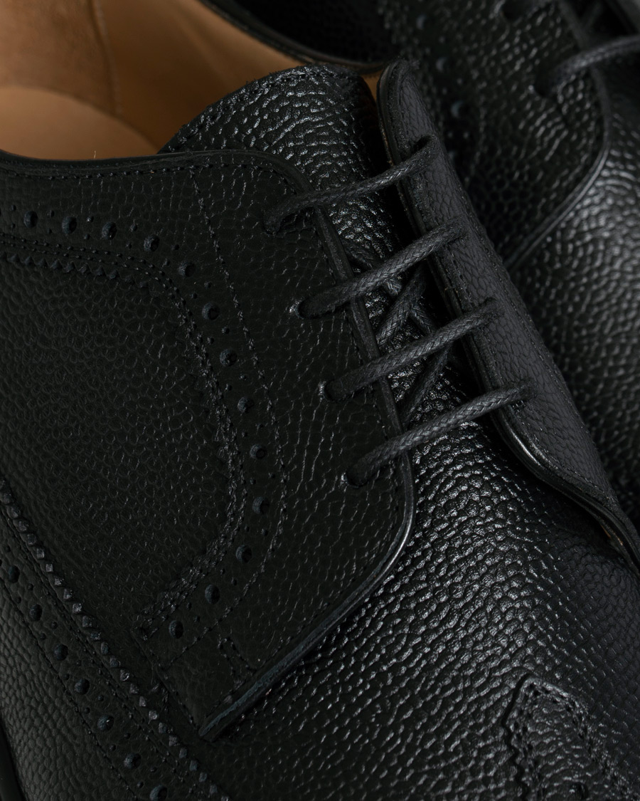 Herre | Thom Browne Lightweight Longwing Brogues Black | Thom Browne | Lightweight Longwing Brogues Black