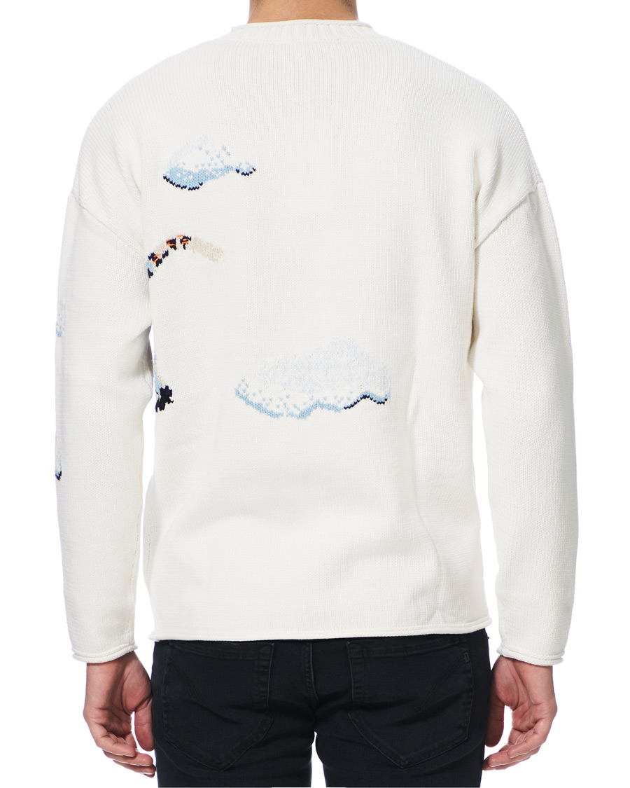Herre | Gensere | KENZO | Tiger Cloud Crew Neck Jumper Ecru