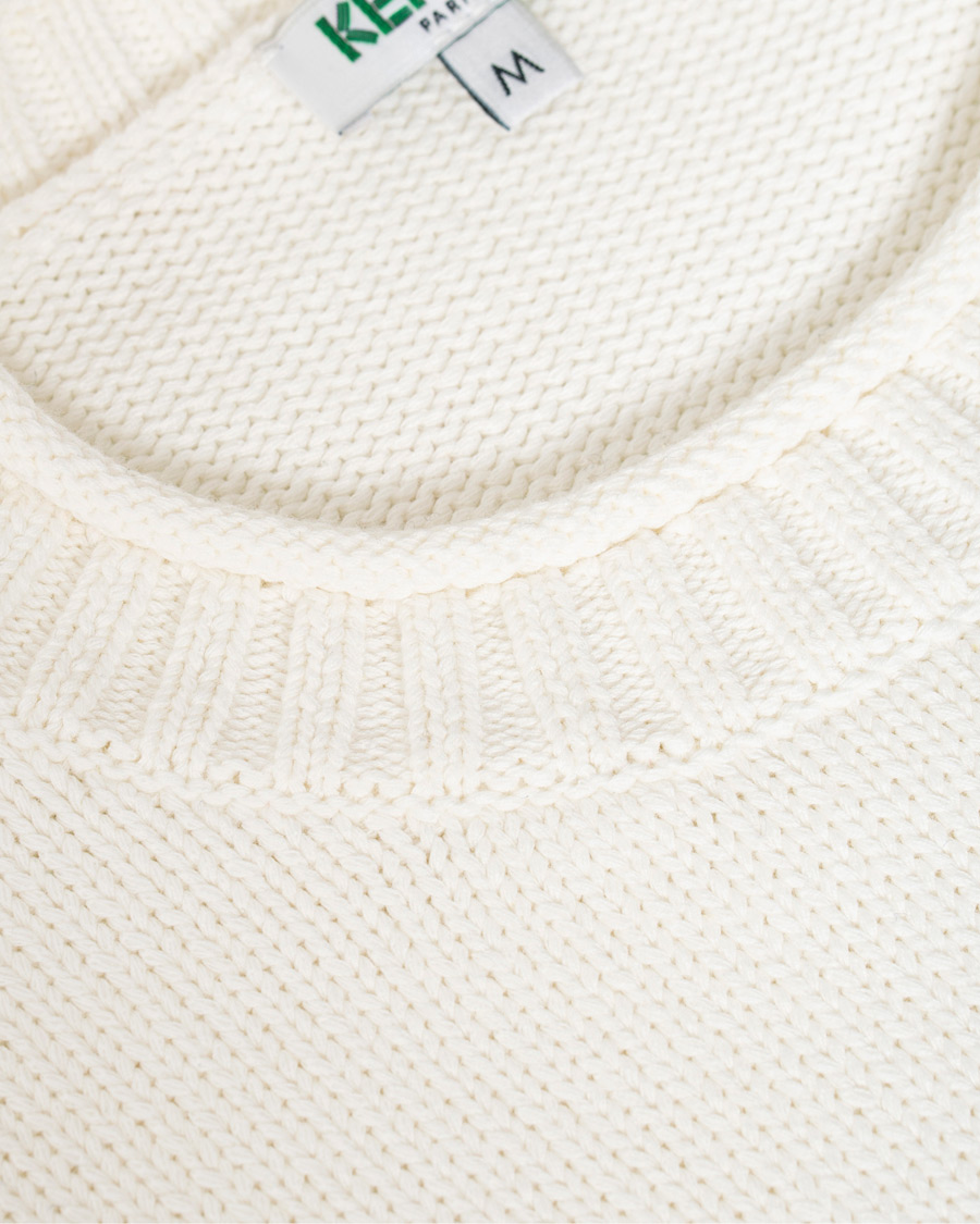 Herre | Gensere | KENZO | Tiger Cloud Crew Neck Jumper Ecru