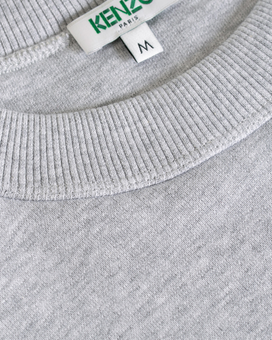 Herre | Gensere | KENZO | Paris Crew Neck Sweatshirt Grey Melange